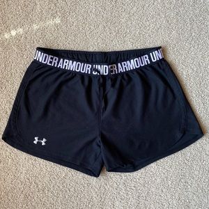 Under Armour | Black Athletic Shorts